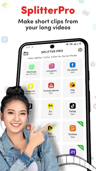 Play SplitterPro - Video Splitter  and enjoy SplitterPro - Video Splitter with UptoPlay