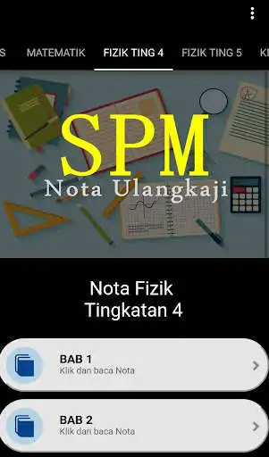 Play SPM Nota Ulangkaji as an online game SPM Nota Ulangkaji with UptoPlay