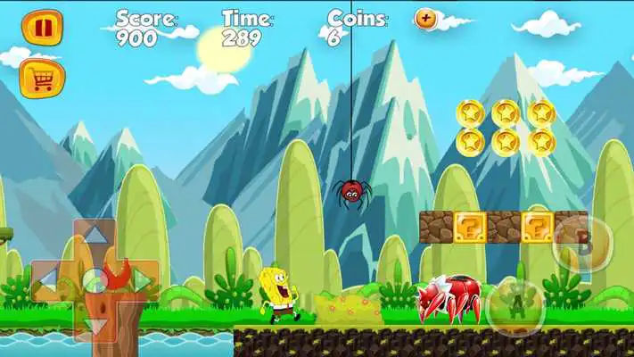 Play Sponge Adventure Bob Run