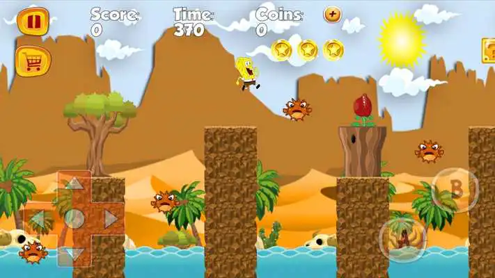 Play Sponge Adventure Bob Run