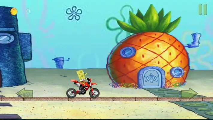 Play Sponge bike racing