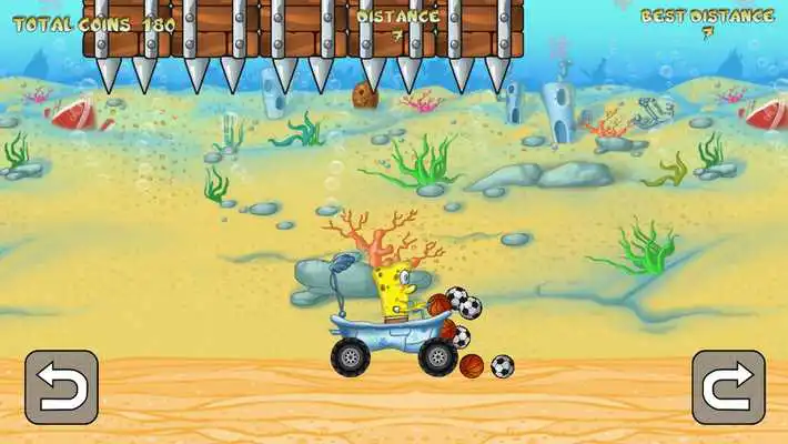 Play Sponge-bob Bike Racing