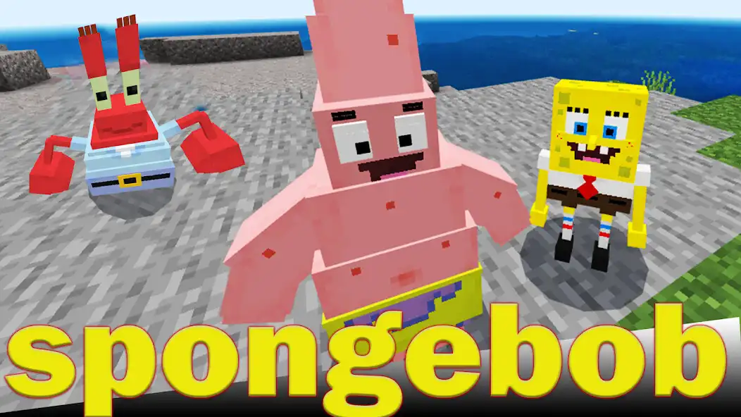 Play Spongebob Bikini mod MCPE  and enjoy Spongebob Bikini mod MCPE with UptoPlay
