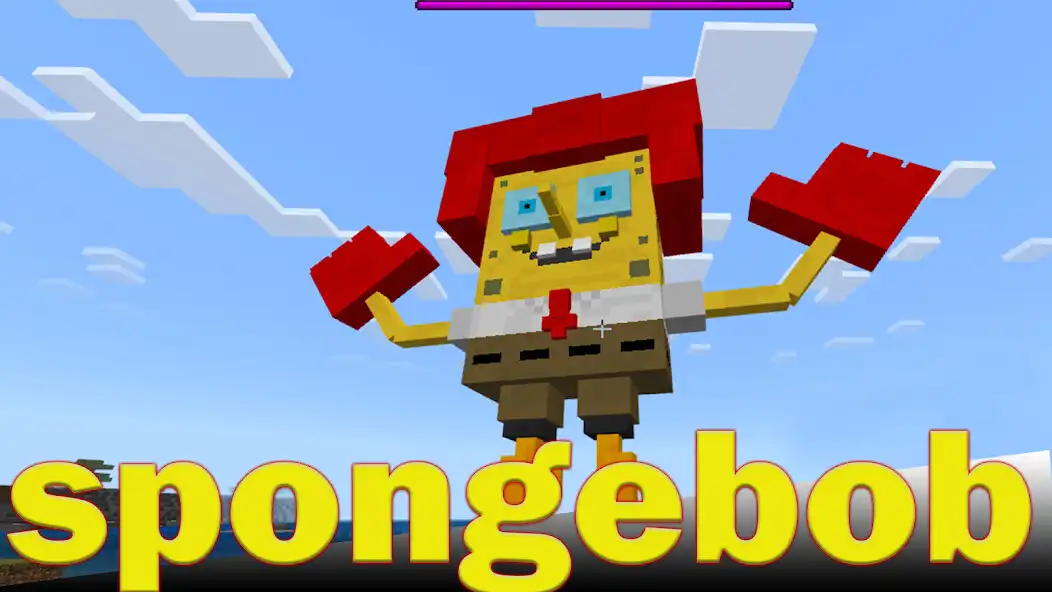 Play Spongebob Bikini mod MCPE as an online game Spongebob Bikini mod MCPE with UptoPlay
