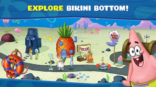 Грайте в SpongeBob: Krasty Cook-Off як онлайн-гру SpongeBob: Krasty Cook-Off з UptoPlay