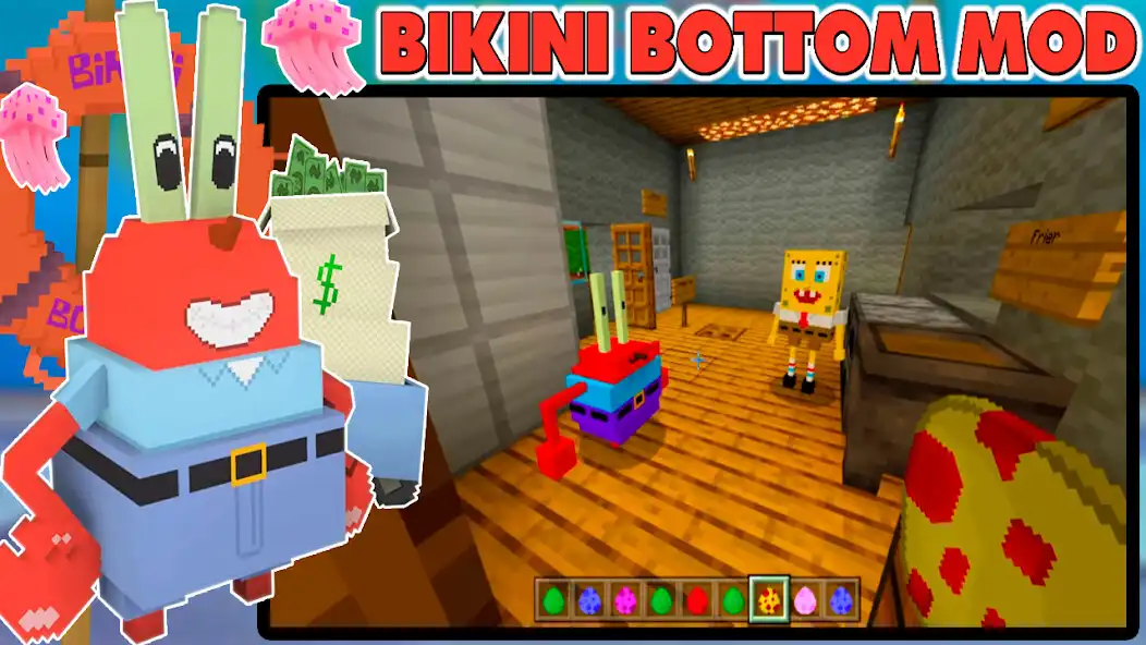 Play Sponge Bob mod and map as an online game Sponge Bob mod and map with UptoPlay