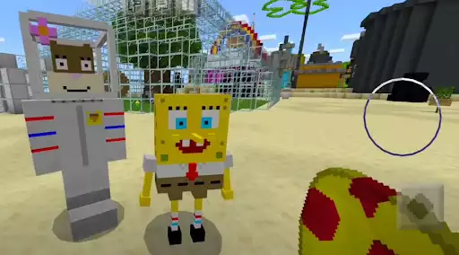 Play SpongeBob Mod for Minecraft PE