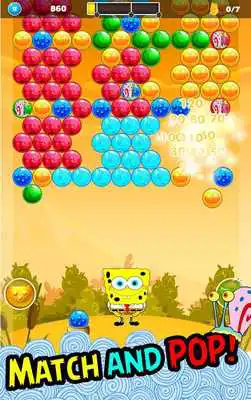 Play Spongebob Pop : Bubble squarepants Shooter