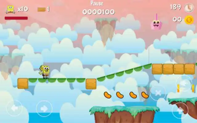Play sponge dash adventure