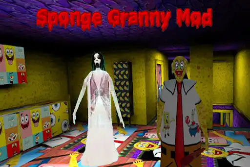 Play Sponge Granny Mod: Chapter 3 as an online game Sponge Granny Mod: Chapter 3 with UptoPlay