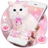 Free play online Spongy Lovely Cat Keyboard APK