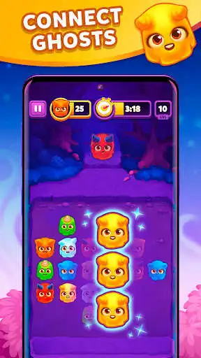 Play SpookVille - Matching Puzzle as an online game SpookVille - Matching Puzzle with UptoPlay