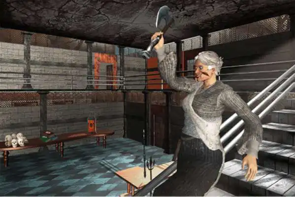 Play Spooky Grandma Haunted House Escape Survival