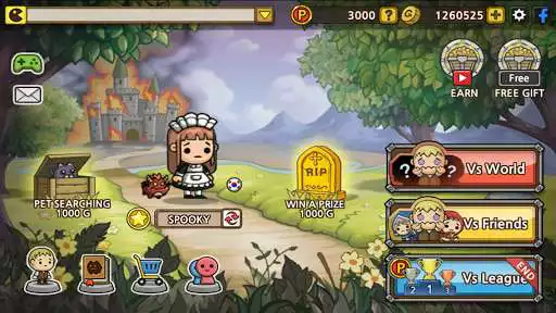 Play Spooky Runner as an online game Spooky Runner with UptoPlay