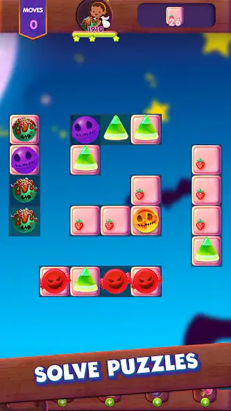 Play Spooky smash-Halloween match 3 as an online game Spooky smash-Halloween match 3 with UptoPlay
