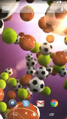 Play Sport Balls Live Wallpaper