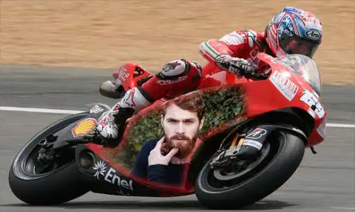 Play Sport Bike Photo Frame as an online game Sport Bike Photo Frame with UptoPlay