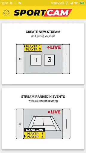 Play SportCam - Live Stream Your Match with Scoreboard
