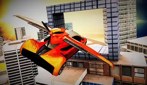 Play Sport Car Flying Simulator pro