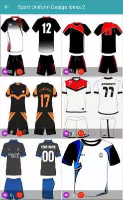 Play Sport Jersey Uniform Design