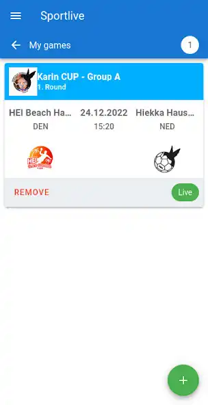 Play SportLive BeachHandball as an online game SportLive BeachHandball with UptoPlay