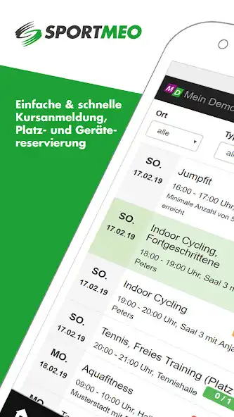 Play SPORTMEO Kurs/Studioverwaltung  and enjoy SPORTMEO Kurs/Studioverwaltung with UptoPlay