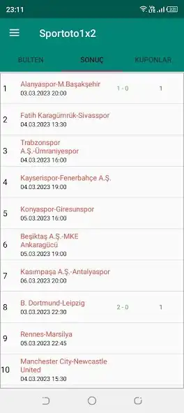 Play Sportoto 1x2  and enjoy Sportoto 1x2 with UptoPlay