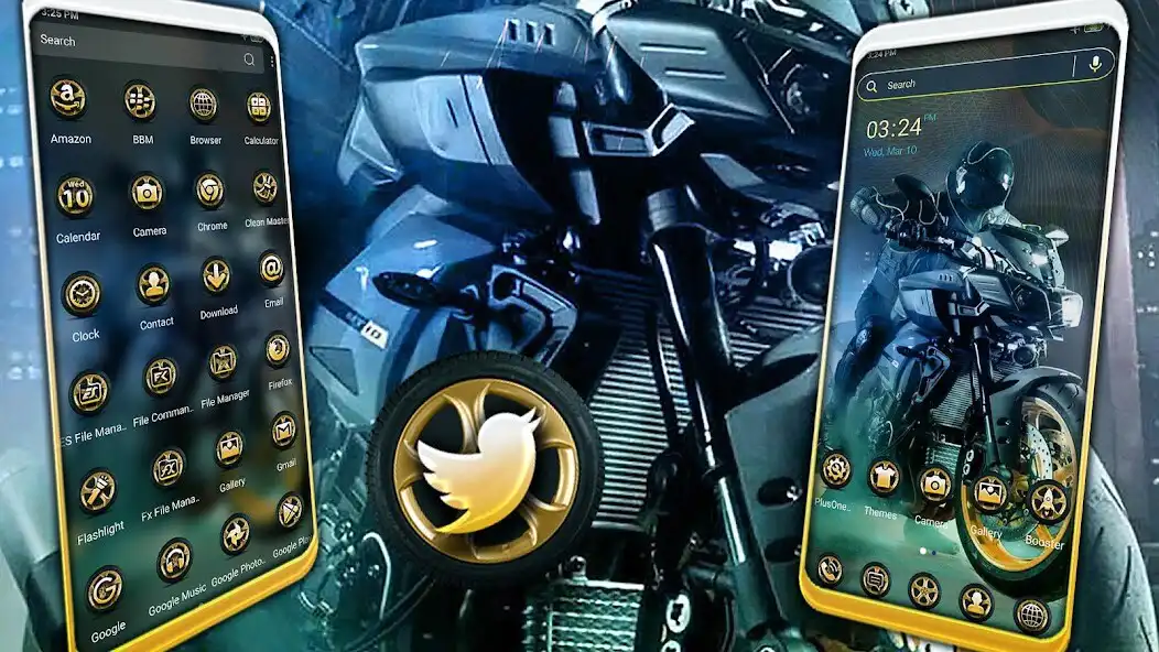 Play Sports Bike Launcher Theme  and enjoy Sports Bike Launcher Theme with UptoPlay