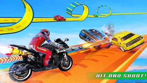 Play Sports Bike Stunt GT Racing as an online game Sports Bike Stunt GT Racing with UptoPlay