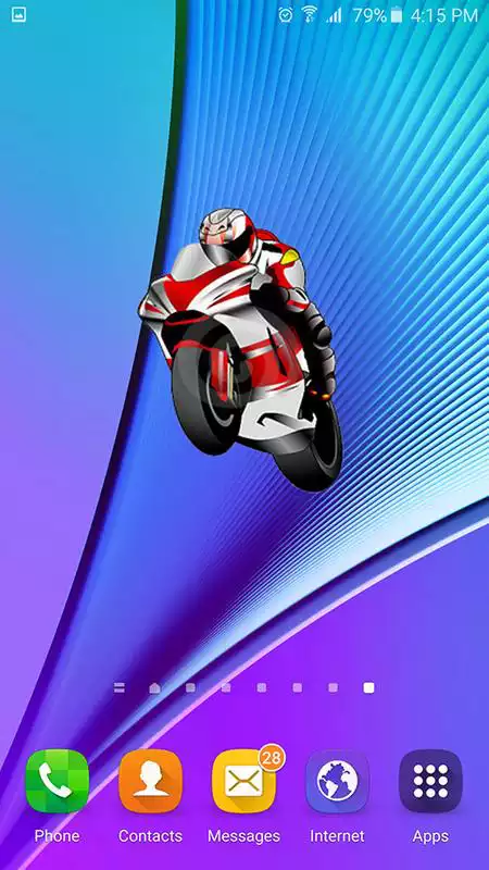 Play Sports Bike Widget
