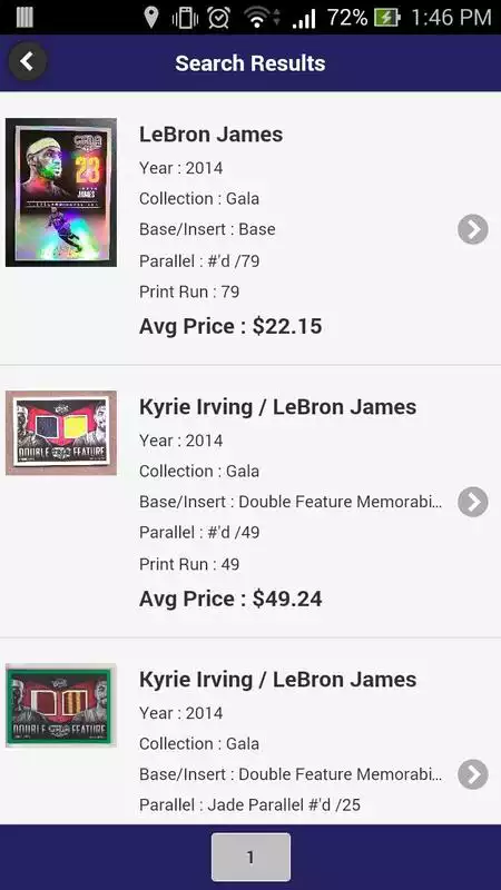 Play Sports Card Price Guide