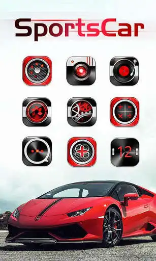 Play APK Sports Car Go Launcher Theme  and enjoy Sports Car Go Launcher Theme with UptoPlay com.gau.go.launcherex