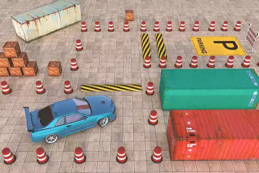 Play Sports car parking 3D Sim luxury car driving test as an online game Sports car parking 3D Sim luxury car driving test with UptoPlay