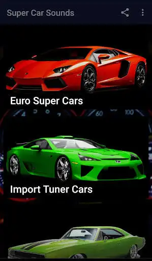 Play Sports Car Sounds  and enjoy Sports Car Sounds with UptoPlay