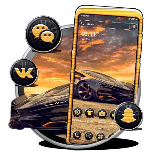 Free play online Sports Car Theme APK