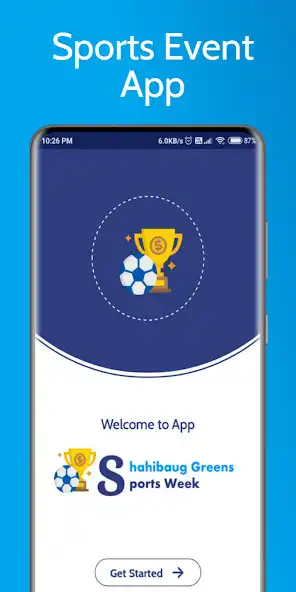 Play Sports Event App as an online game Sports Event App with UptoPlay
