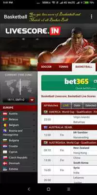 Play Sports Game Live Score