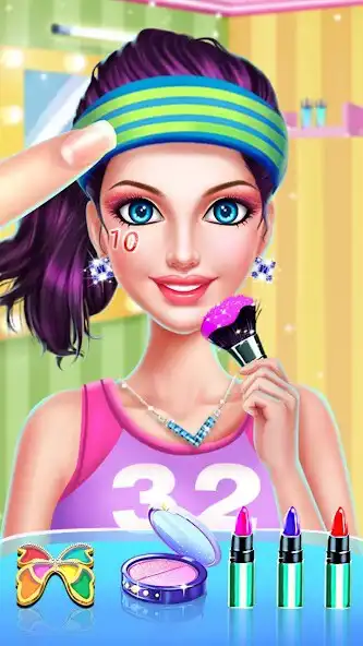 Play Sports Girl Makeup - Keep Fit  and enjoy Sports Girl Makeup - Keep Fit with UptoPlay