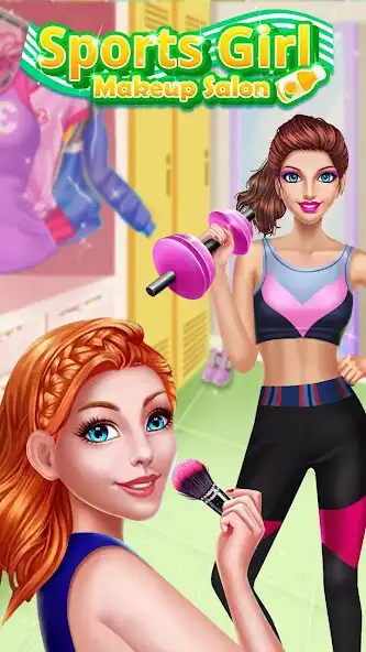 Play Sports Girl Makeup - Keep Fit as an online game Sports Girl Makeup - Keep Fit with UptoPlay