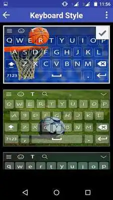 Play Sports Keyboard Theme