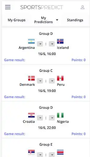Play Sports Predict