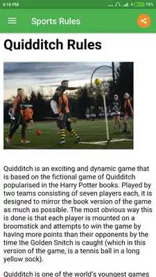 Play Sports Rules