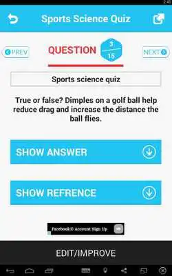 Play Sports Science Quiz