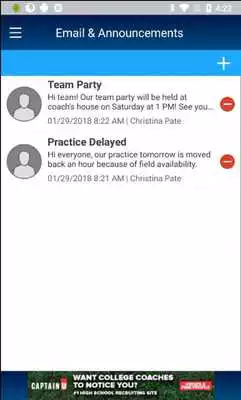Play Sports Team Connect