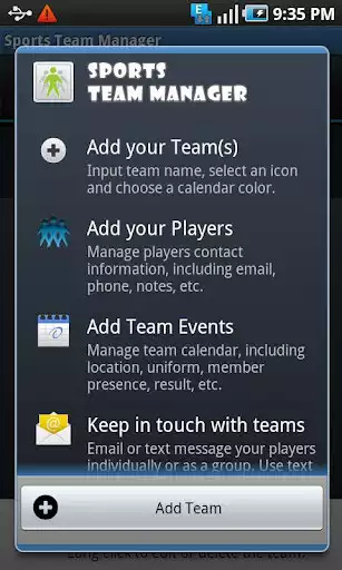 Play Sports Team Manager Lite