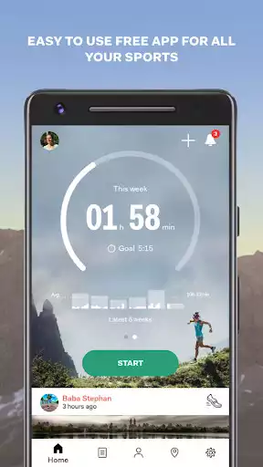 Play Sports Tracker Running Cycling  and enjoy Sports Tracker Running Cycling with UptoPlay