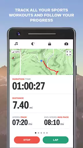 Play Sports Tracker Running Cycling as an online game Sports Tracker Running Cycling with UptoPlay