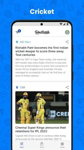 Play Sportwalk: Sports News  Stats as an online game Sportwalk: Sports News  Stats with UptoPlay