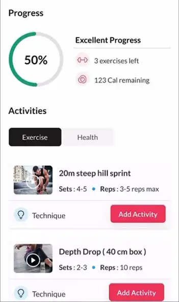 Play Sporty : Sports Training App as an online game Sporty : Sports Training App with UptoPlay