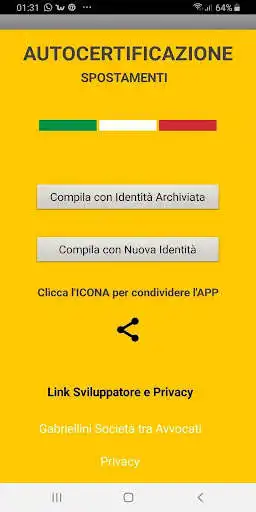 Play Spostamenti Autocertificazione  and enjoy Spostamenti Autocertificazione with UptoPlay